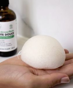 Eponge de konjac, 1 pièce
